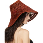 Chloé Brown 'The Chloé Raffia Capeline' Beach Hat