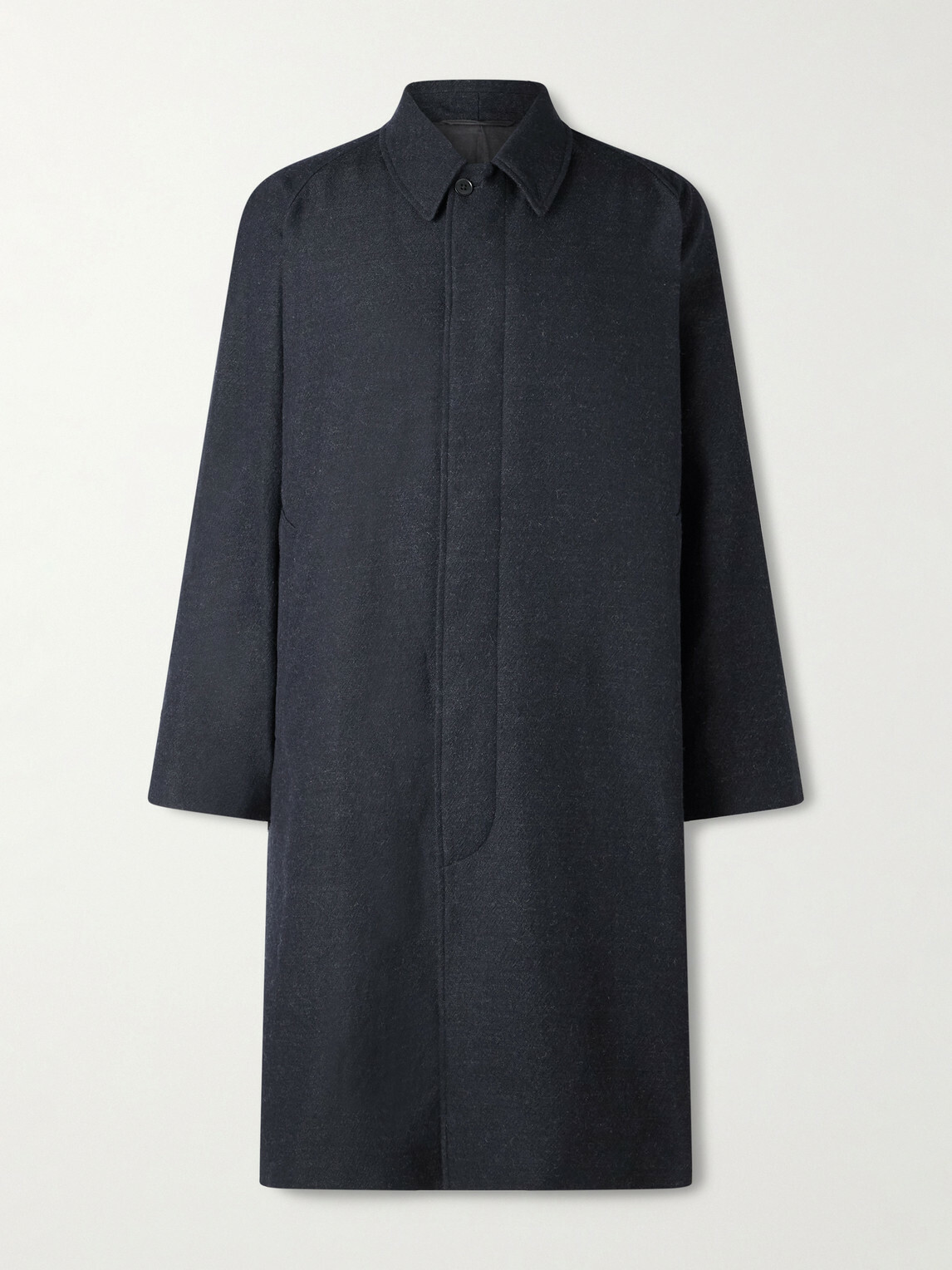Kaptain Sunshine - Walker Wool Coat - Blue