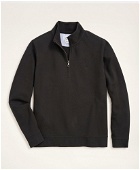 Brooks Brothers Men's Half-Zip Sweatshirt | Black