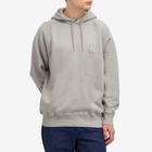 Norse Projects Men's Marten Raglan N Patch Hoodie in Weather Grey