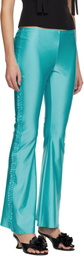 Sandy Liang Blue Abbey Lounge Pants