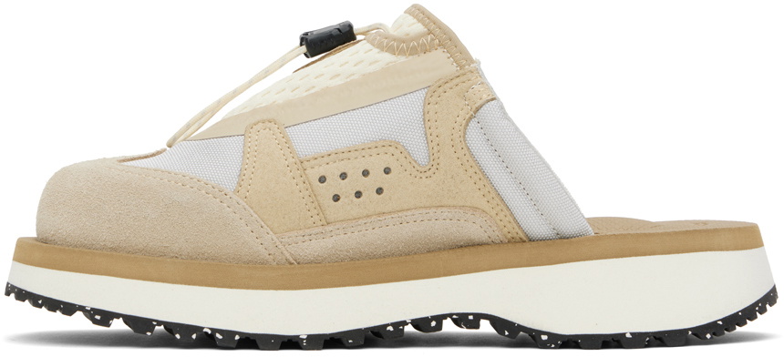 Suicoke Beige & Gray BOMA-ab Slip-On Loafers