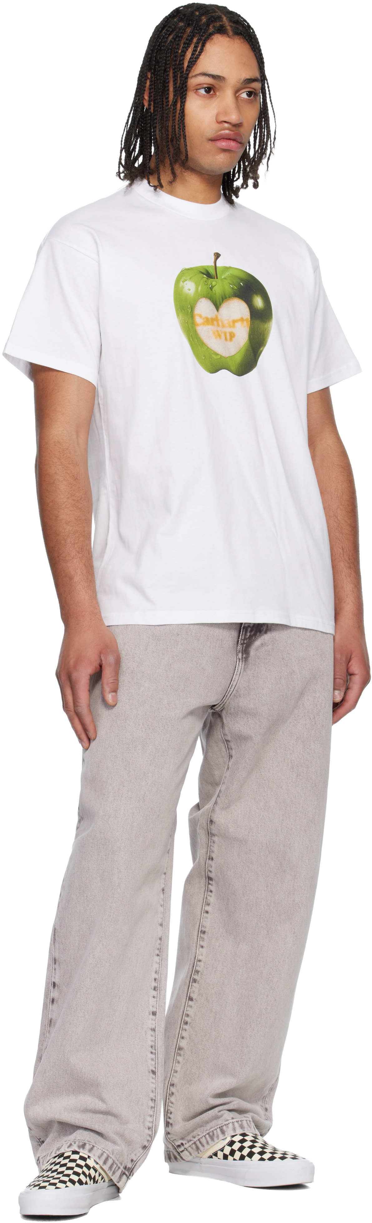 Carhartt Work In Progress White Spoiled T-shirt