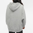 Nike Women's W Essentials Oversized Full Zip Hoody in Grey/Silver/White