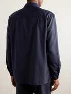 De Bonne Facture - Wool Overshirt - Blue