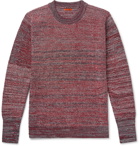 Barena - Mélange Wool Sweater - Red