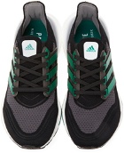 adidas Originals Black & Green Ultraboost 21 Sneakers