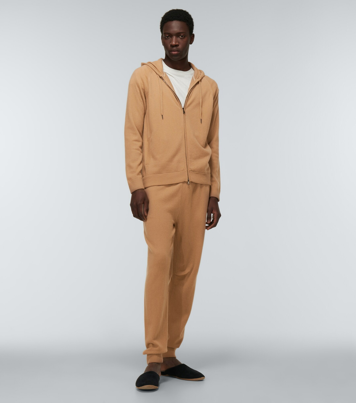 Derek Rose - Finley 10 cashmere hoodie