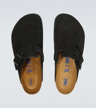 Birkenstock Boston SBF suede mules