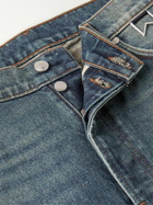 Rhude - Straight-Leg Panelled Distressed Jeans - Blue