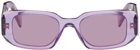 Prada Eyewear Purple Symbole Sunglasses