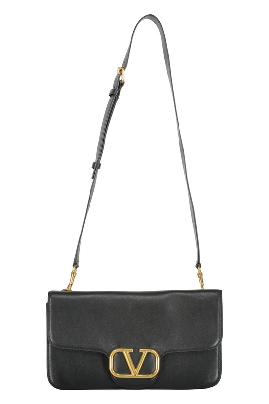 Photo: Valentino Garavani Leather Messenger Bag