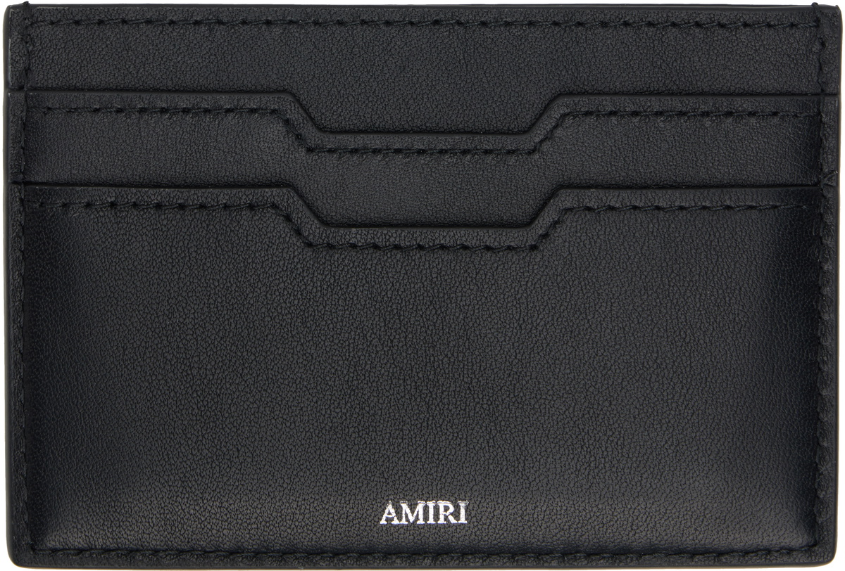 AMIRI Black 'AMIRI Hollywood' Card Holder