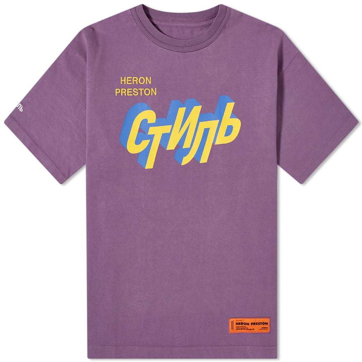 Photo: Heron Preston CTNMB Regular Poster Tee