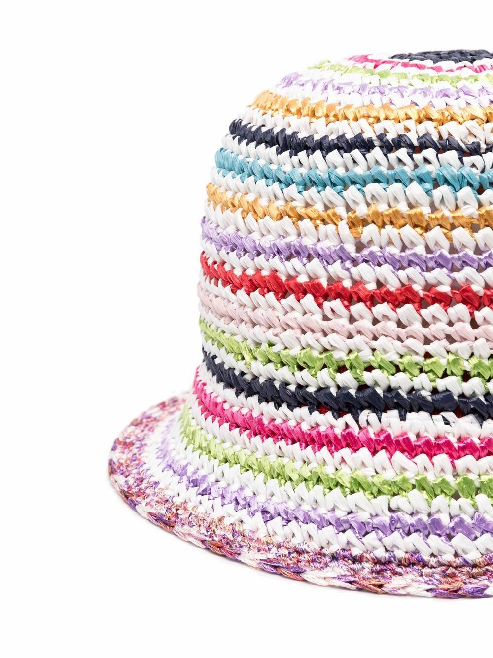 Missoni Crochet Sun Hat Missoni Crochet raffia bucket hat Missoni main image 2