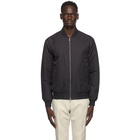 Z Zegna Navy Bomber Jacket