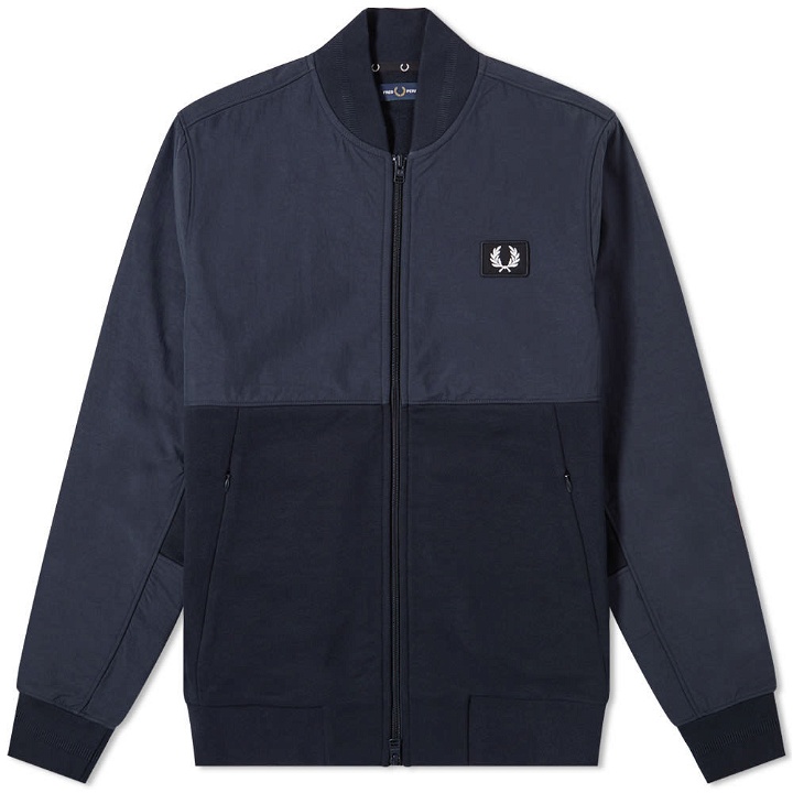 Photo: Fred Perry Authentic Woven Panel Bomber Jacket