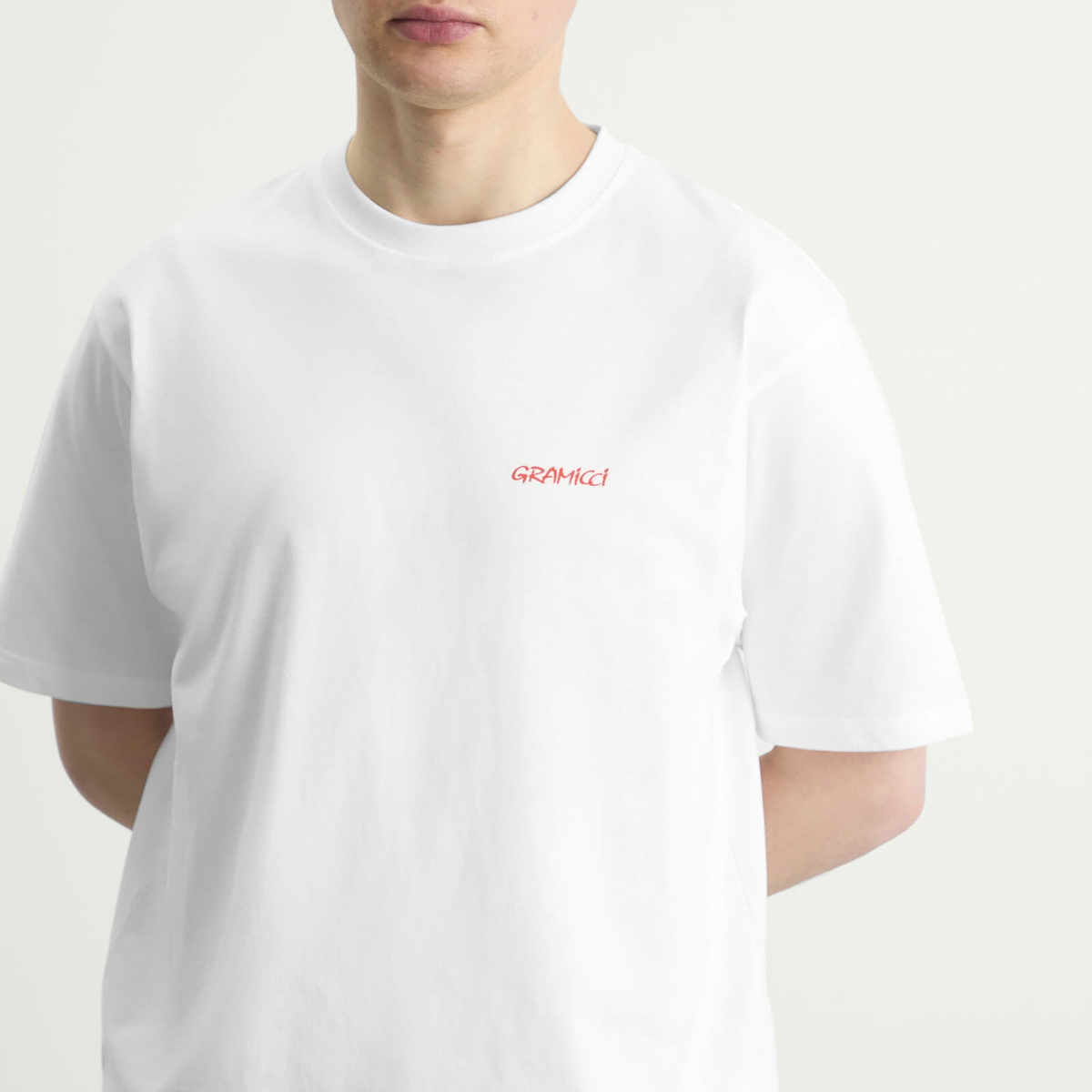 Gramicci Men's Ice Sculpture T-Shirt in White
