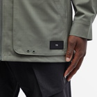 Y-3 Men's Ripstop Overshirt in Stone Green