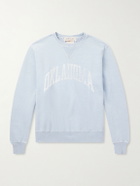 Remi Relief - Oklahoma Printed Cotton-Jersey Sweatshirt - Blue