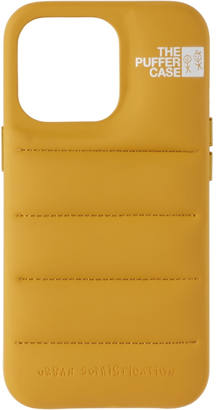 Photo: Urban Sophistication Tan 'The Puffer Case' iPhone 13 Pro Case