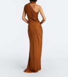 Christopher Esber Helix Crystal draped gown