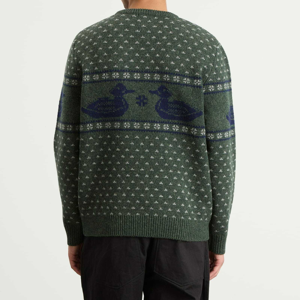 Pendleton Men's Duck Jumper in Green