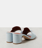 Loro Piana Summer Charms suede mules