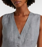 Eres Créatif linen vest