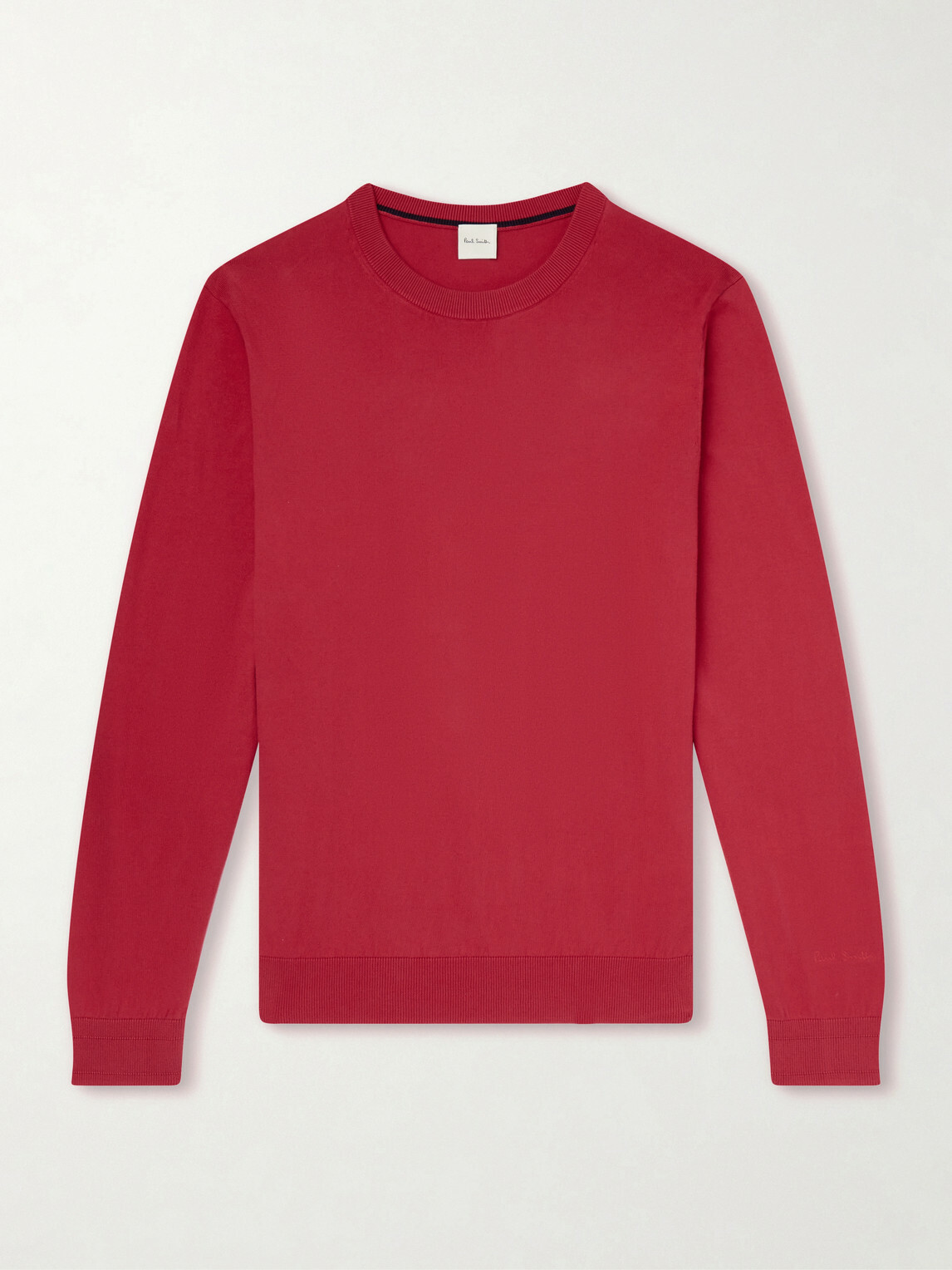 Paul Smith - Organic Cotton Sweater - Red