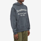 Neighborhood Men's Sulfur Dye Popover Hoody in Black