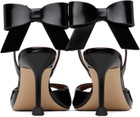 Shushu/Tong Black Bow Heeled Sandals