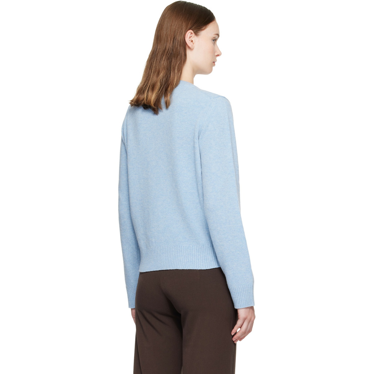 GANNI Blue Flowers Sweater