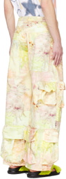 Collina Strada Yellow Garden Cargo Pants