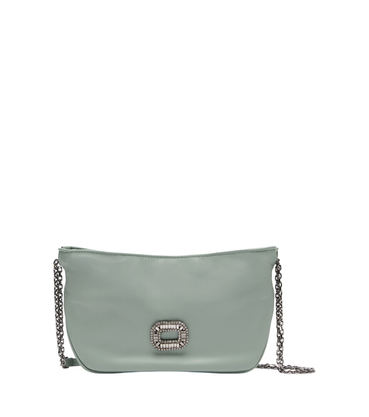 Photo: Roger Vivier Pilgrim Small leather shoulder bag