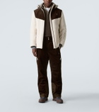 Brunello Cucinelli Cashmere and cotton-blend half-zip sweatshirt