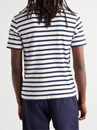 Armor Lux - Slim-Fit Striped Cotton-Jersey T-Shirt - Blue