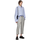 Maison Margiela Blue Long Shirt