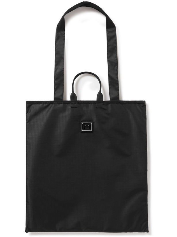 Photo: Acne Studios - Logo-Appliquéd Recycled Ripstop Tote Bag
