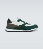 Berluti Fast Track suede and nylon sneakers