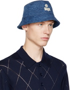 Isabel Marant Blue Haleyh Bucket Hat