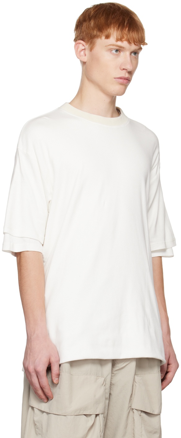 CCP White Layered T-Shirt