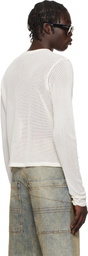 GUESS USA Off-White Front Lettering T-shirt