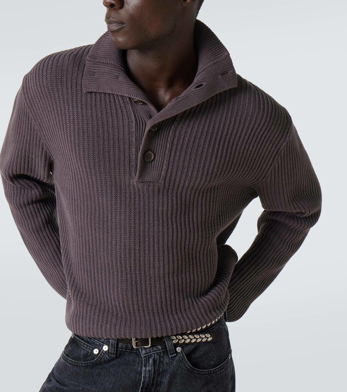 our legacy ニットポロ　navigatorpolo 46 our legacy ニットポロ navigatorpolo 46 Our Legacy Navigator cotton