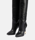 Tom Ford Embellished leather over-the-knee boots