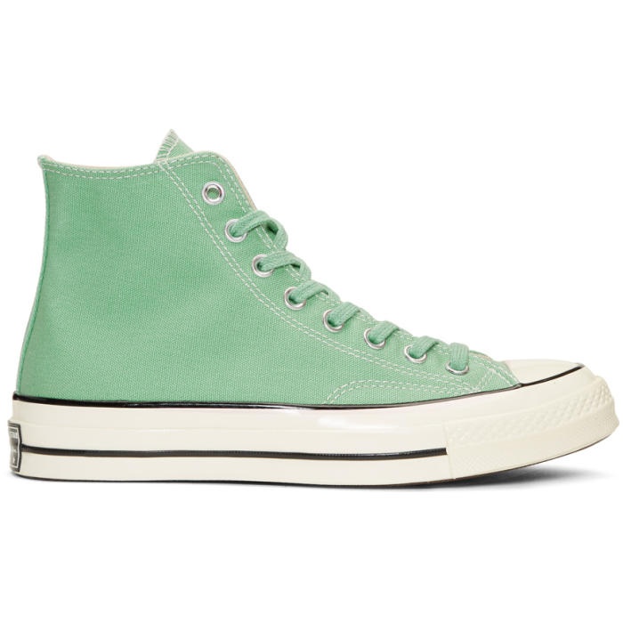 Photo: Converse Green Chuck Taylor All-Star 1970s High-Top Sneakers 