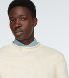 Ralph Lauren Purple Label - Mockneck cotton-blend sweater