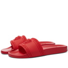 Versace Men's Medusa Pool Slide in Red