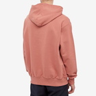 Drôle de Monsieur Men's Centre Logo Popover Hoody in Scarlet