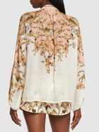 ZIMMERMANN - Chintz Floral Print Ramie Blouse